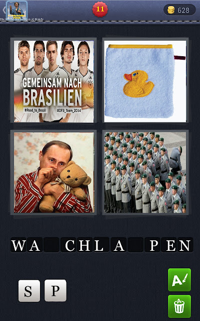 4 Wörter 1 Bild lustig - Waschlappen 4 Wörter 1 Bild lustig - Waschlappen