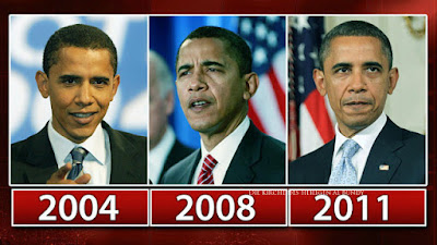 Barack Obama sieht immer älter aus - Vorher Nachher Alterungs Bilder Barack Obama sieht immer älter aus - Vorher Nachher Alterungs Bilder
