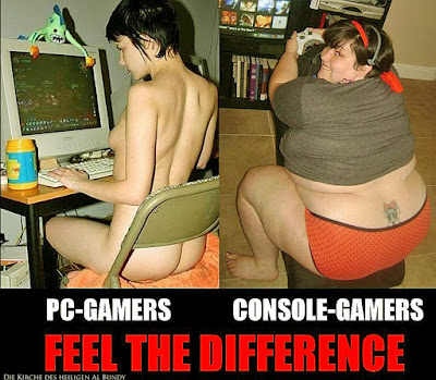 Computer und Spieleconsole Vergleich mit Frauen - User lustig