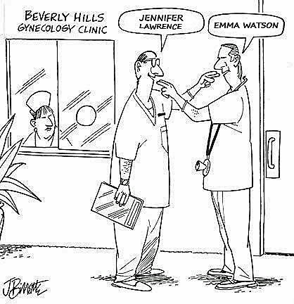 Gynäkologe Frauenarzt Comic lustig zum lachen