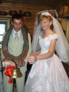 Hochzeitsbilder lustig - Braut und Bräutigam