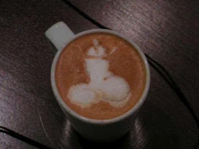 Kaffee Latte Schaum