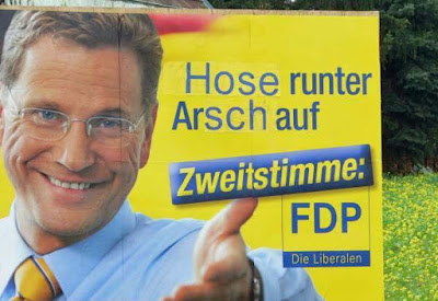 Lustige Bilder Wahlen in Deutschland FDP Wahlversprechen