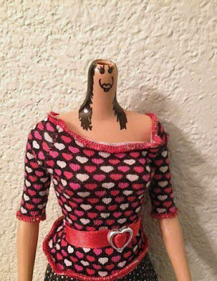 Lustige Puppen Bilder - Frau ohne Kopf Lustige Puppen Bilder - Frau ohne Kopf