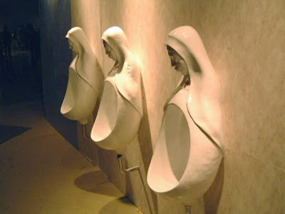 Lustige Toiletten Nonnen Urinal