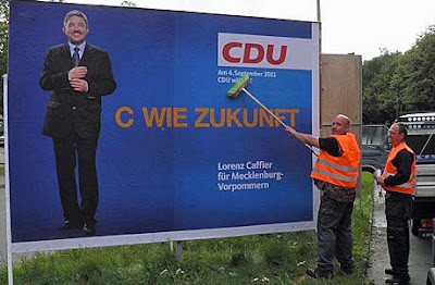 Lustige Wahlplakate der CDU