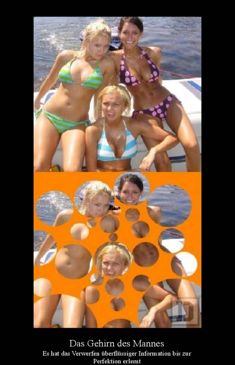 witzige Bilder mit Frauen im Bikini