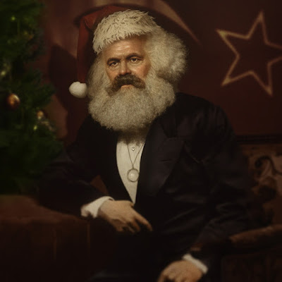Lustiges Bild - Karl Marx als Weihnachtsmann