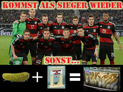 Lustiges Bild - Nationalmannschaft WM 2014 in Brasilien - mit witzigem Spruch Lustiges Bild - Nationalmannschaft WM 2014 in Brasilien - mit witzigem Spruch