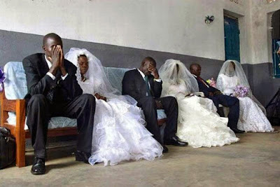 Motivierende Bilder Ehe Hochzeit lustig - witzige Streßbilder