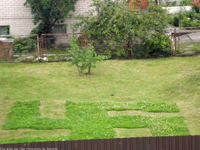 Nachbar Rasen mähen lustige Bilder