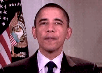 Obama zeigt Zunge bei Ansprache lustig