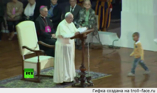 Papst Franziskus lustige gifs zum lachen - Heiliger Stuhl witzig