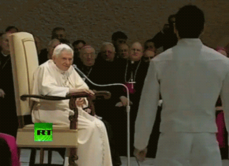 Der Papst und Homosexuelle lustig Der Papst und Homosexuelle lustig