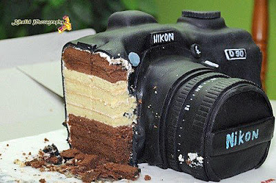 Lustige Kuchenbilder - Kamera